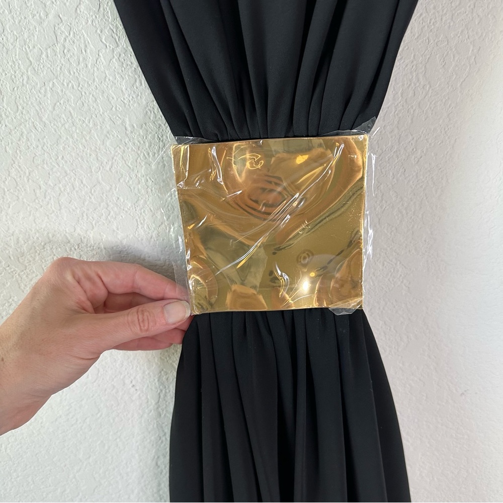 NWT ALEXIS PRAGUE DRESS in Black Maxi SZ XXS - Picture 4 of 9